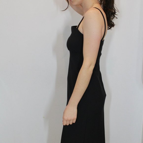 Talula Babaton Black Strap Dress - Size 4 - Picture 4 of 7